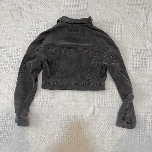 Pacsun XS S corduroy cropped trucker jacket coat C 2996 - Picture 8 of 11